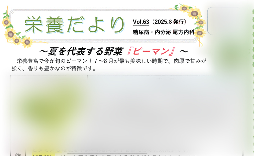 栄養だより第６３号